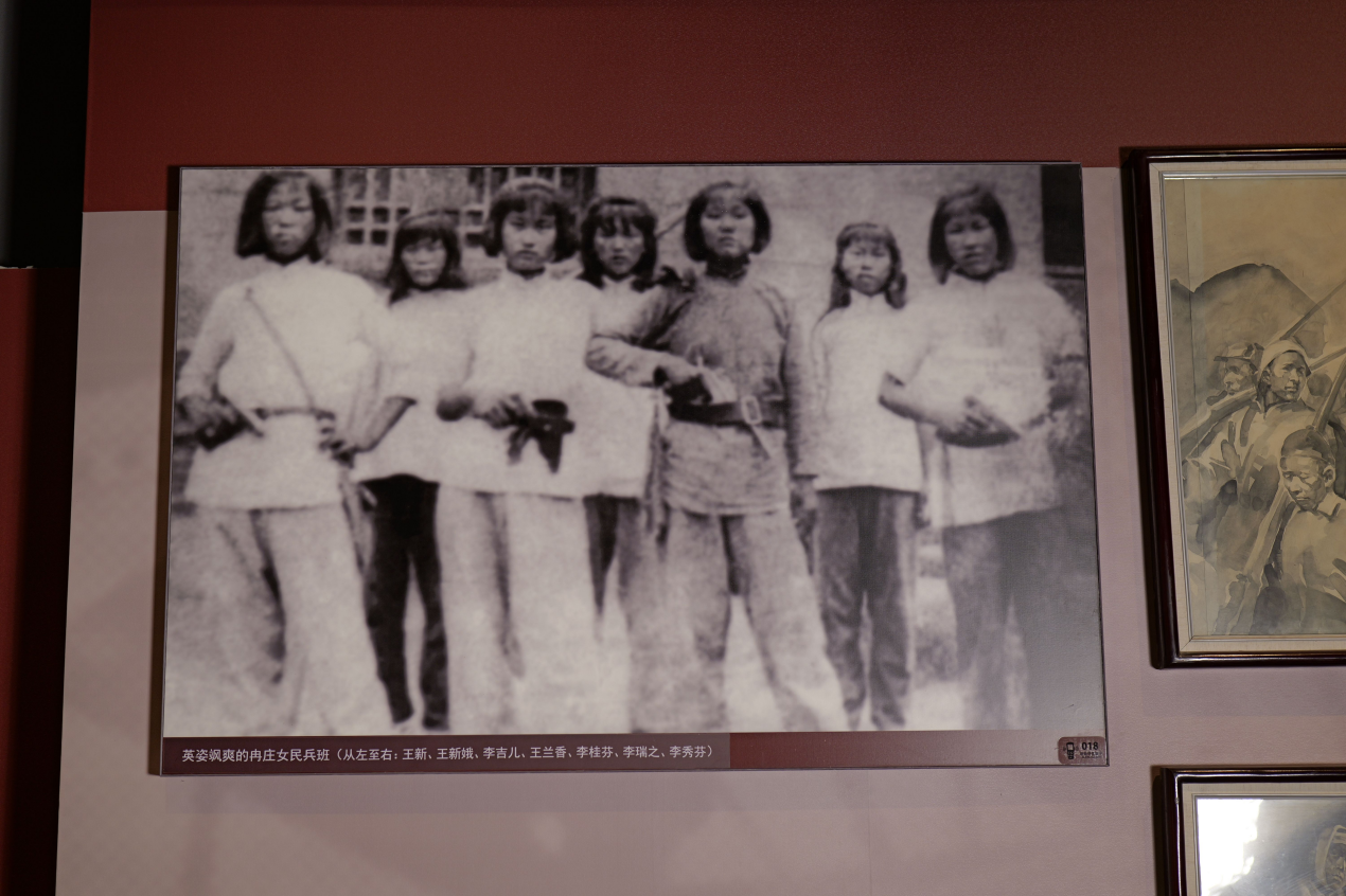 2025年5月，冉莊地道戰(zhàn)紀念館展陳的照片更新。人民網(wǎng) 鄂智超攝